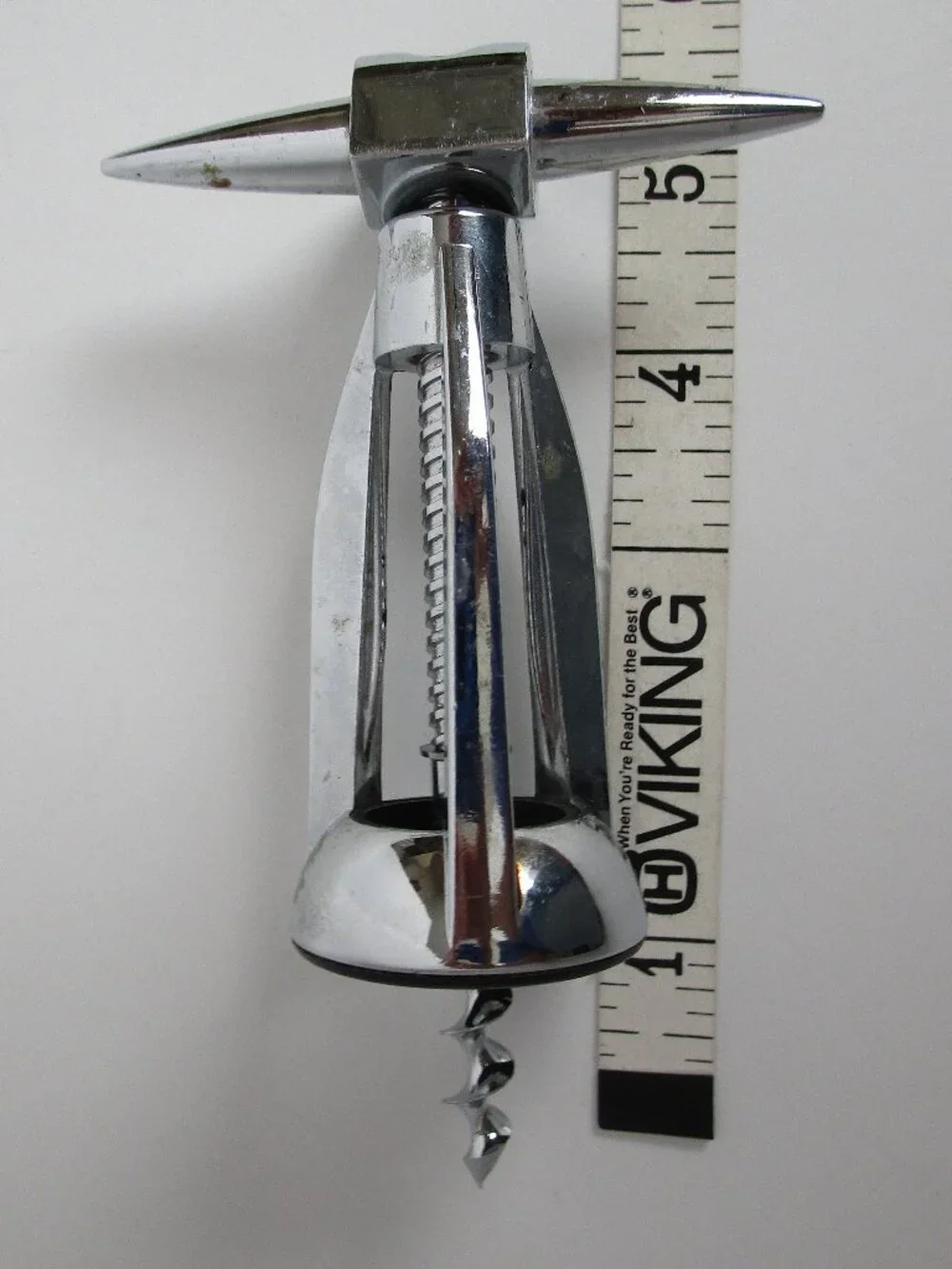 chrome corkscrew